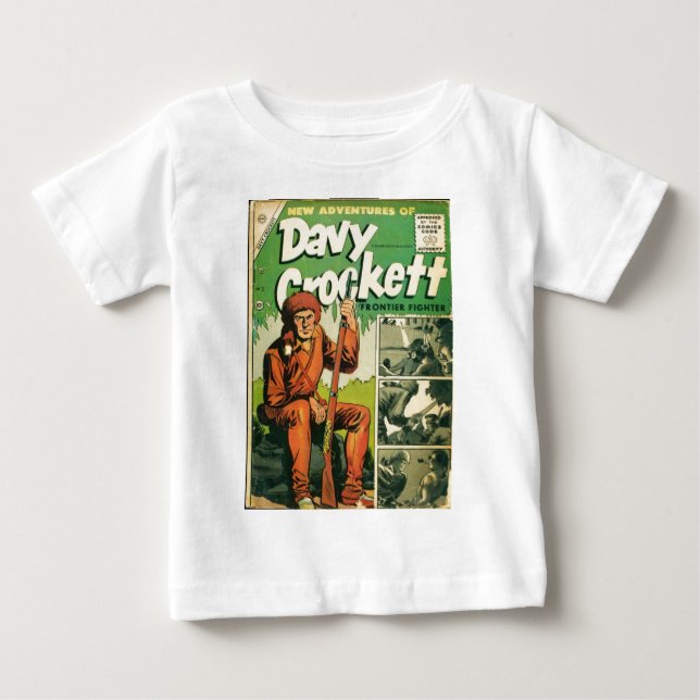 Davy Crockett Baby T-Shirt (Front)