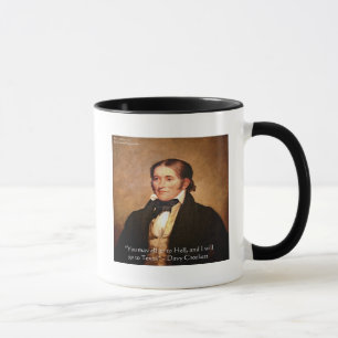 Davy Crockett "Going To Texas" Humour Quote Mug