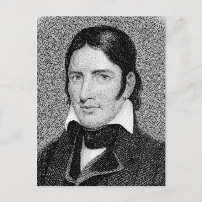 Davy Crockett Postcard (Front)