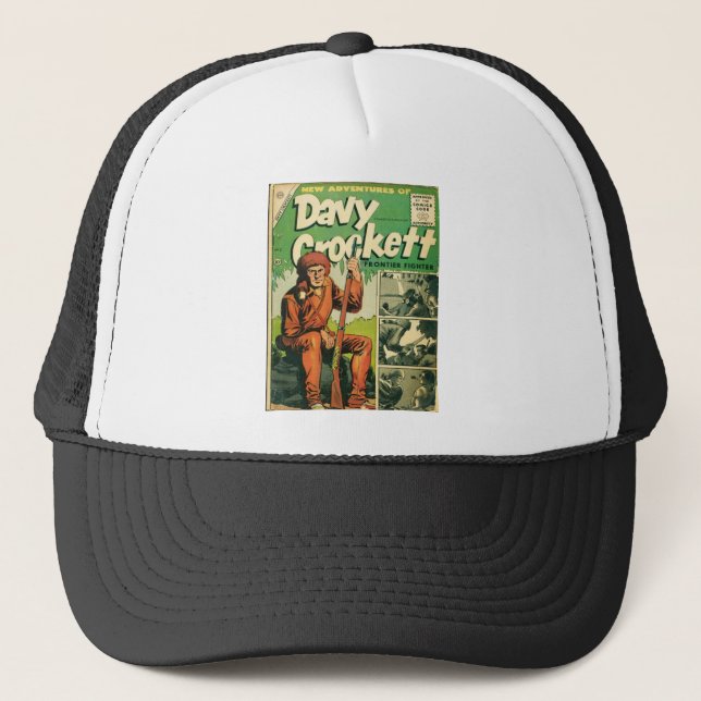 Davy Crockett Trucker Hat (Front)