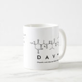 Davy peptide name mug (Front Right)