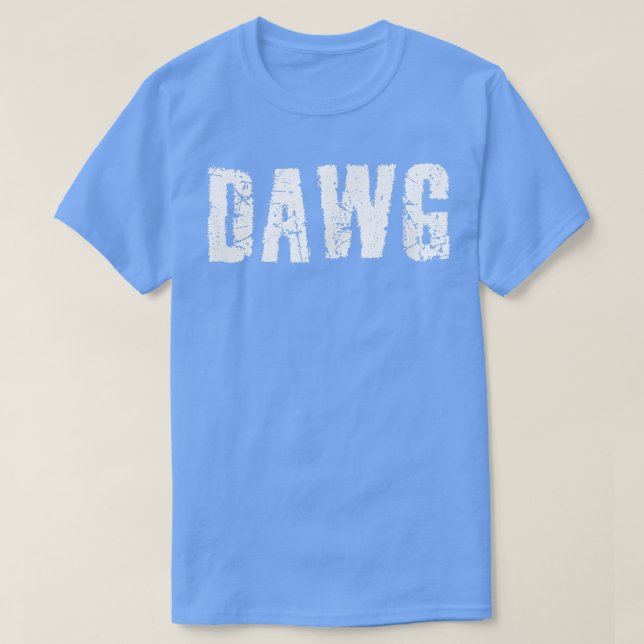 Dawg Dog Funny  Joke Humour Bad Behaviour Tee  (Design Front)