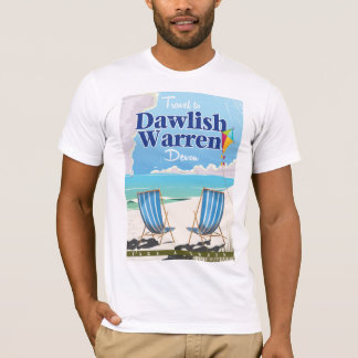 Dawlish Warren Devon vintage train poster T-Shirt