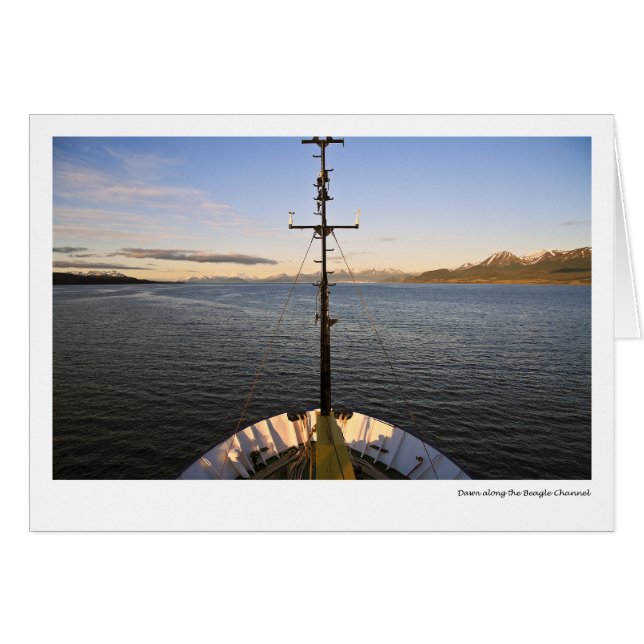 Dawn along the Beagle Channel (Front Horizontal)