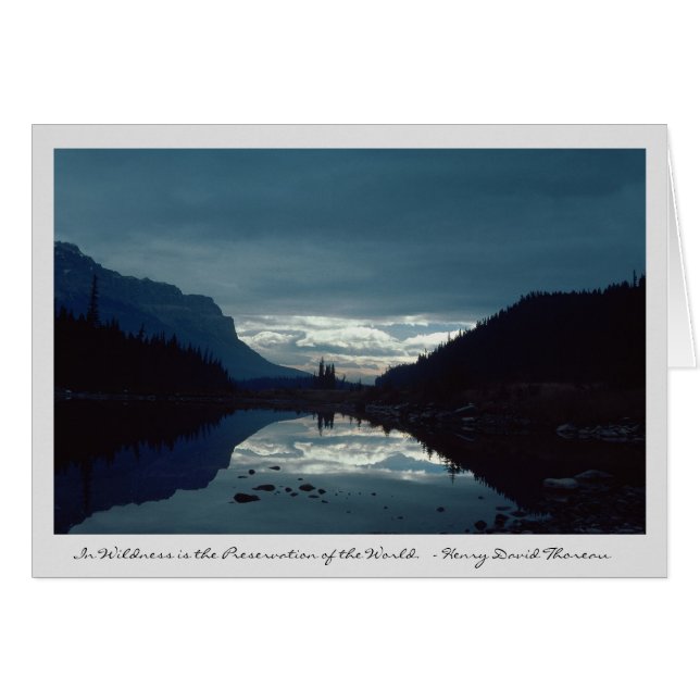 Dawn at Banff National Park (Front Horizontal)