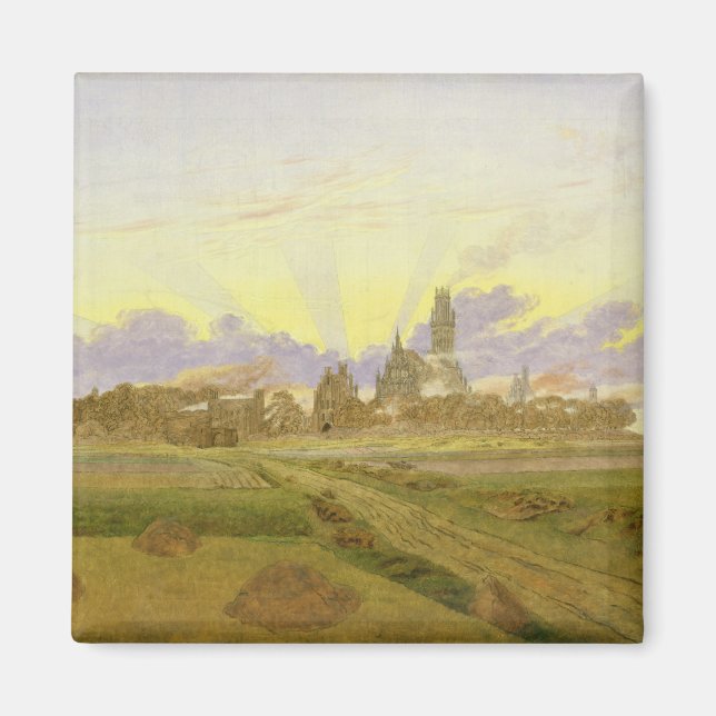 Dawn at Neubrandenburg Magnet (Front)