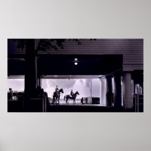 Dawn at Saratoga Springs, 1963 Poster