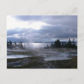 Dawn at Yellowstone Postcard