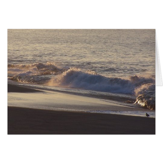 Dawn Beach Card