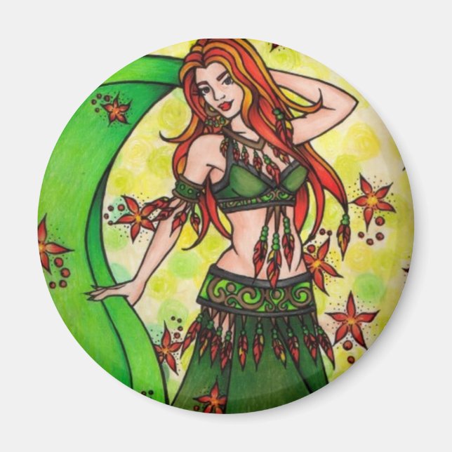 Dawn Belly Dancer Magnet (Front)