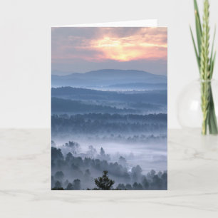 Dawn Between the Valleys Card