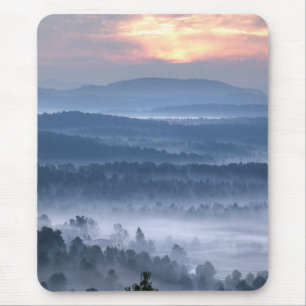 Dawn Between the Valleys Mouse Mat