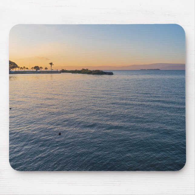 dawn breaks in chapala mexico mouse mat (Front)