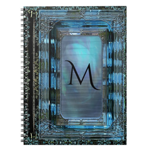 Dawn Elegant Monogram Notebook (Front)