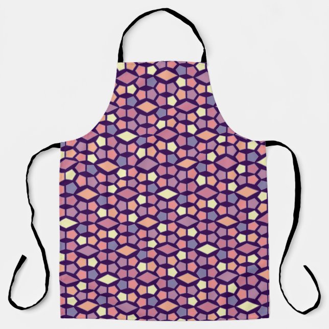 Dawn Hexagon Pattern Apron (Front)