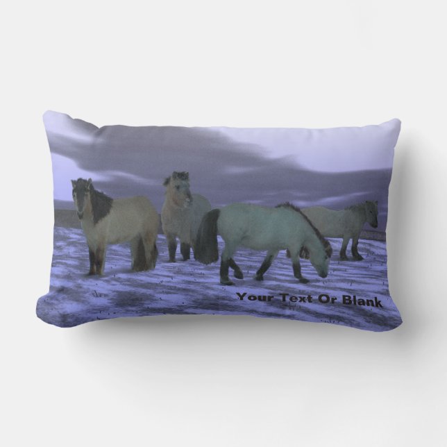 Dawn Horse Lumbar Cushion (Front)