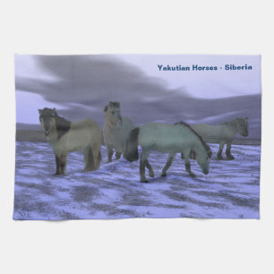 Dawn Horse Tea Towel
