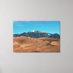 Dawn in the Dunes Canvas Print