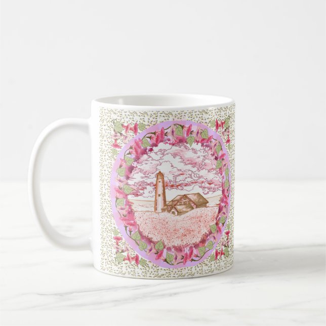 Dawn Lighthouse  mug (Left)