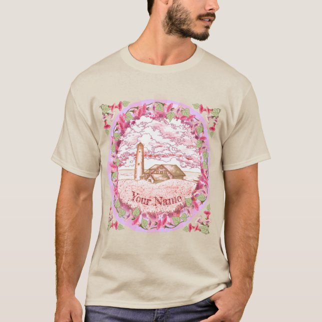 Dawn Lighthouse  t-shirt (Front)