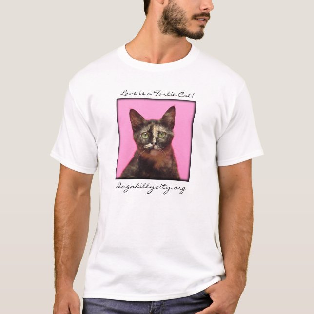 Dawn - Love is a Tortie T-Shirt (Front)