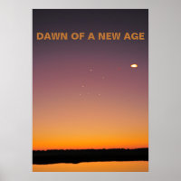 Dawn of a new age. UFO fleet visiting Earth.