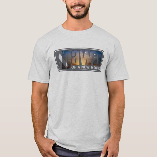 Dawn of a New Hope Support Men's Colour Tee (Front)
