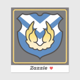 Dawn of Archadia FC Logo Small Vinyl Sticker