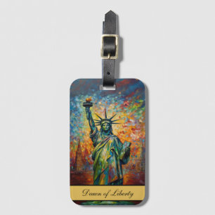 Dawn of Liberty, custom Luggage Tag