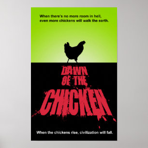 DAWN Of The CHICKEN Poster