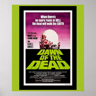 Dawn of the Dead Vintage Poster