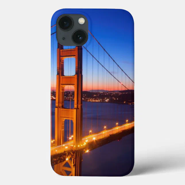 Dawn over San Francisco and Golden Gate Bridge. Case-Mate iPhone Case ...