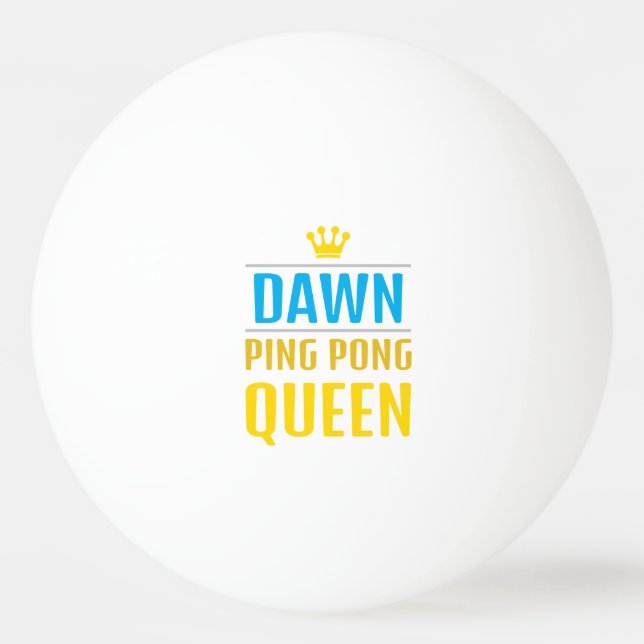 Dawn Ping Pong Ball (Front)