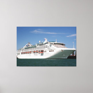 Dawn Princess Cruise Ship Canvas Print