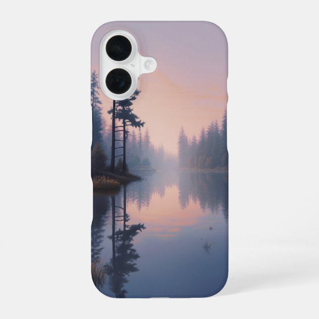 Dawn Reflection iPhone 16 Case (Back)
