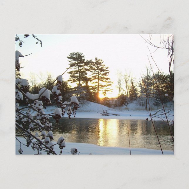 Dawn Reflection Postcard (Front)