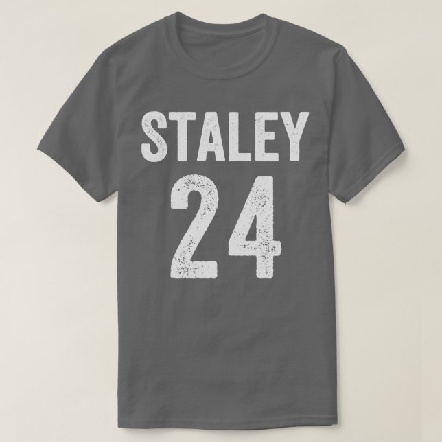 Dawn Staley Back Number White Style T-Shirt (Design Front)