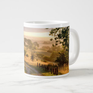 Dawn Sunshine   English Countryside Large Coffee Mug