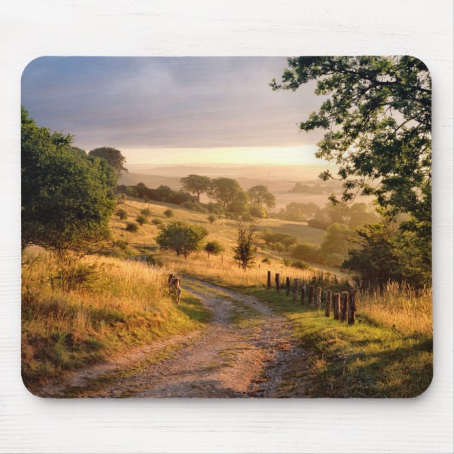 Dawn Sunshine | English Countryside Mouse Mat (Front)