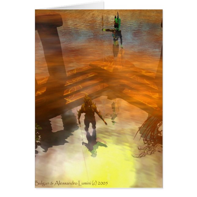 DAWNING DARK Temple of Water, Science Fiction (Front)