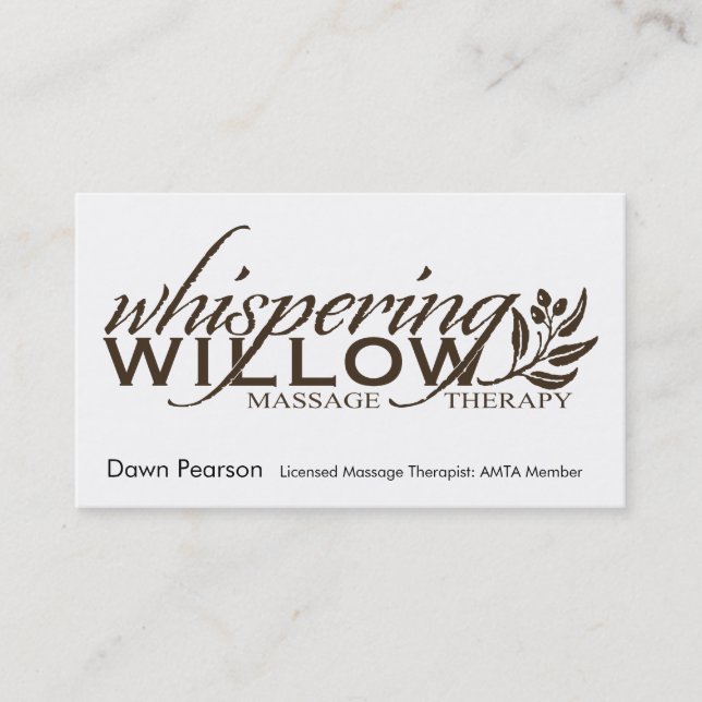 Dawn's Business Cards (Front)