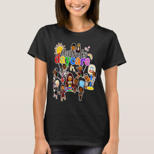 Dawns Daycare Basball Cute Funny T-Shirt