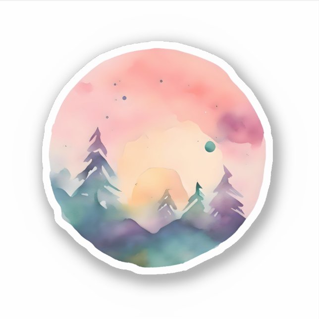 Dawn's Embrace: Alpine Awakening (Front)