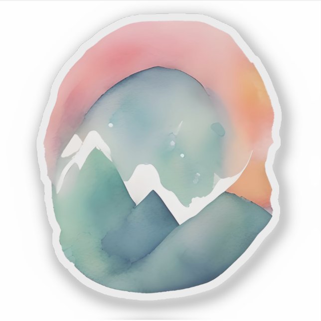 Dawn's Embrace in the Mountains (Front)