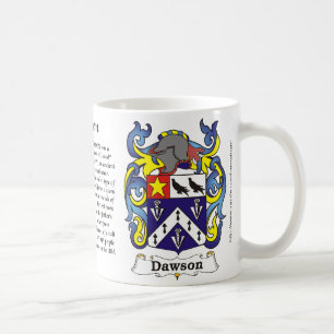 Dawson Family Coat of Arm mug