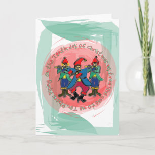 Day 10 - 12 Days of Christmas Cards