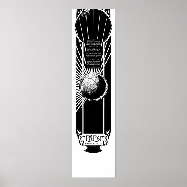 Day 1 of Creation Poster (Front)