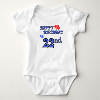 Day 22 Birthday Bodysuit