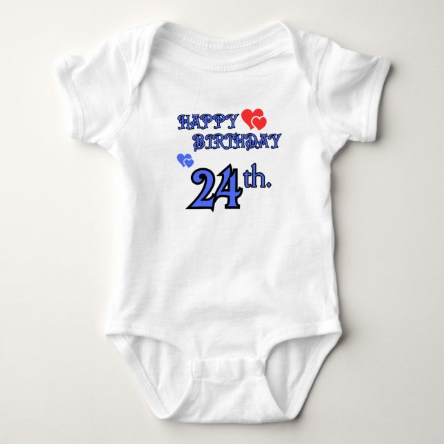 Day 24 Birthday Bodysuit (Front)