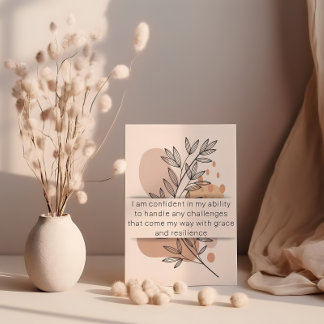 Day 6 Teacher Affirmation Daily Mental Health Card